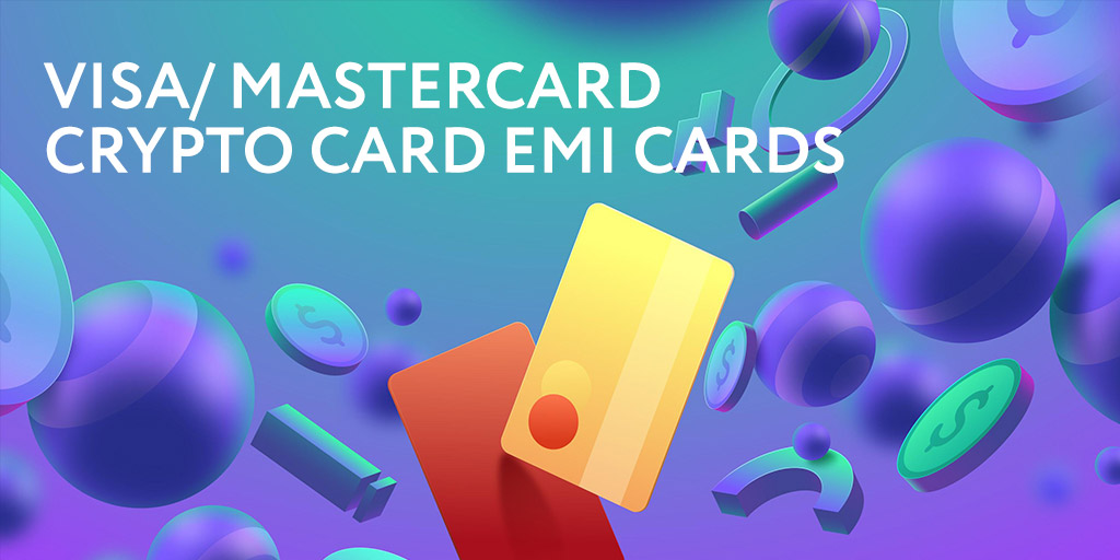 Криптокарты EMI Visa / MasterCard